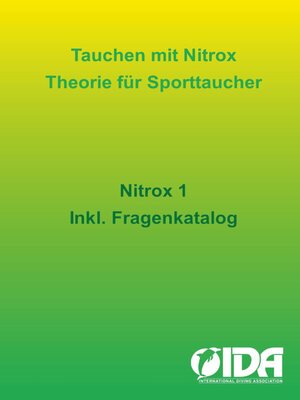 cover image of Tauchen mit Nitrox
